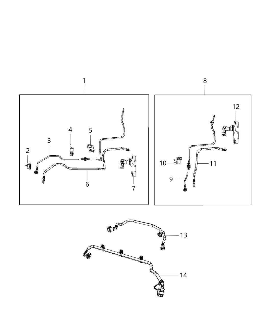 Mopar 52030492AA Tube Vapor