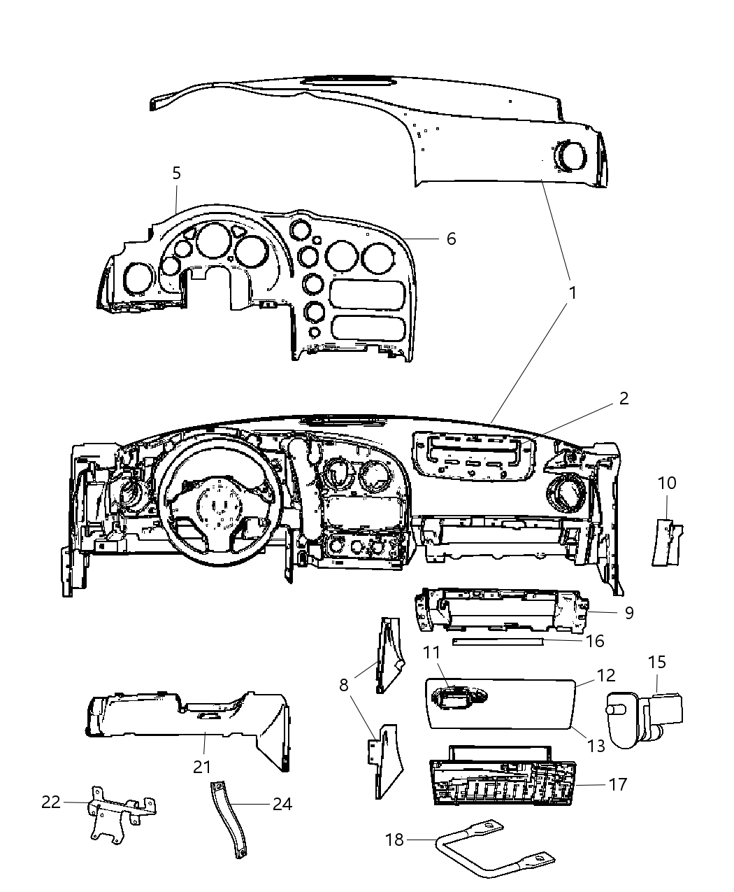 Mopar 4865530AA Housing