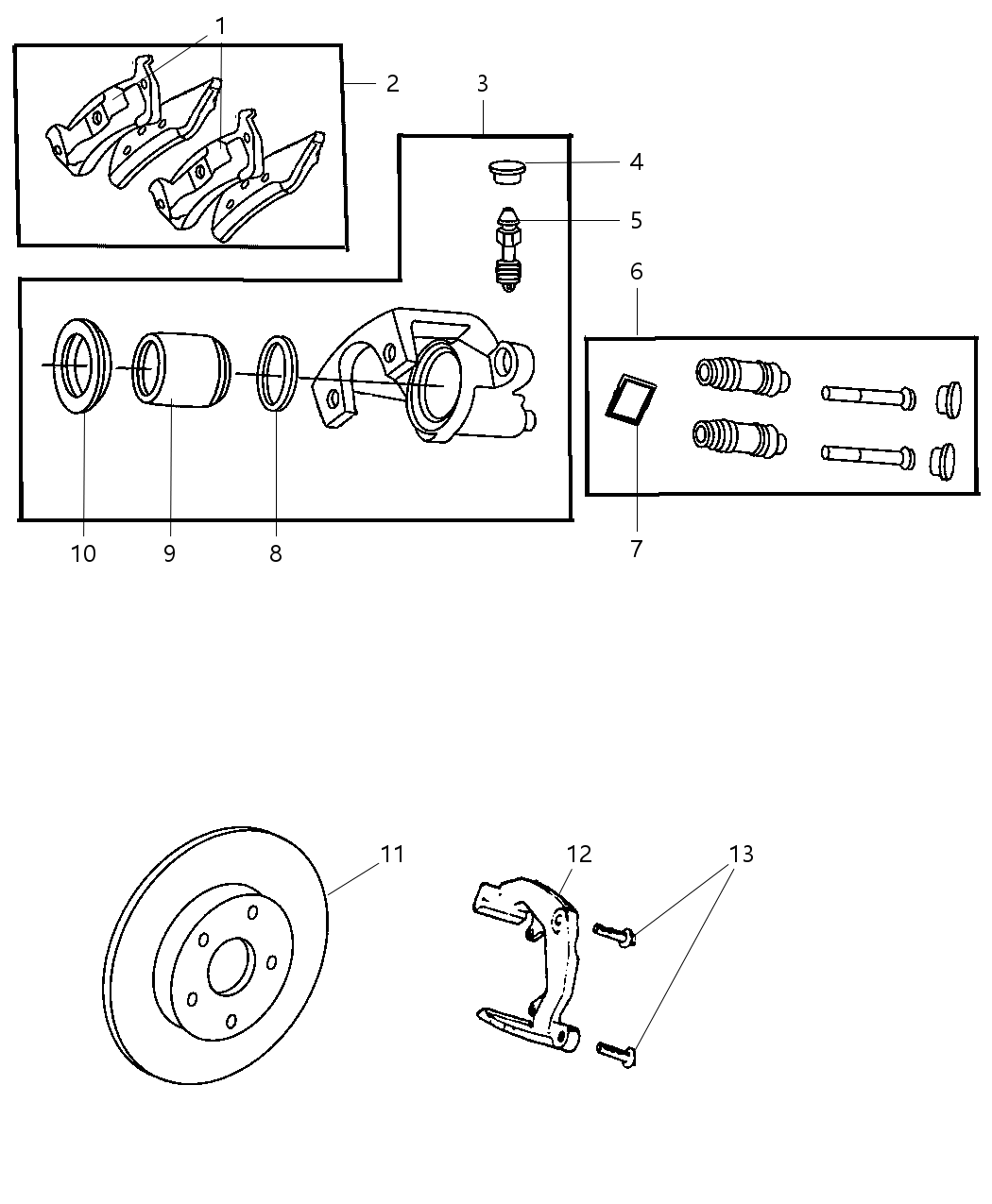 Mopar V5018666 Rotor Brake