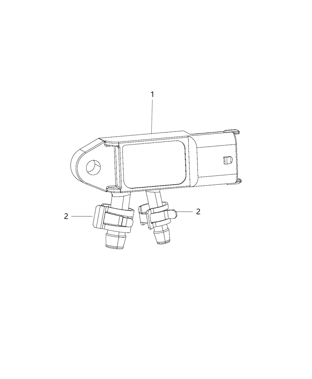 Mopar 68381683AA Sensor Differential Pressure