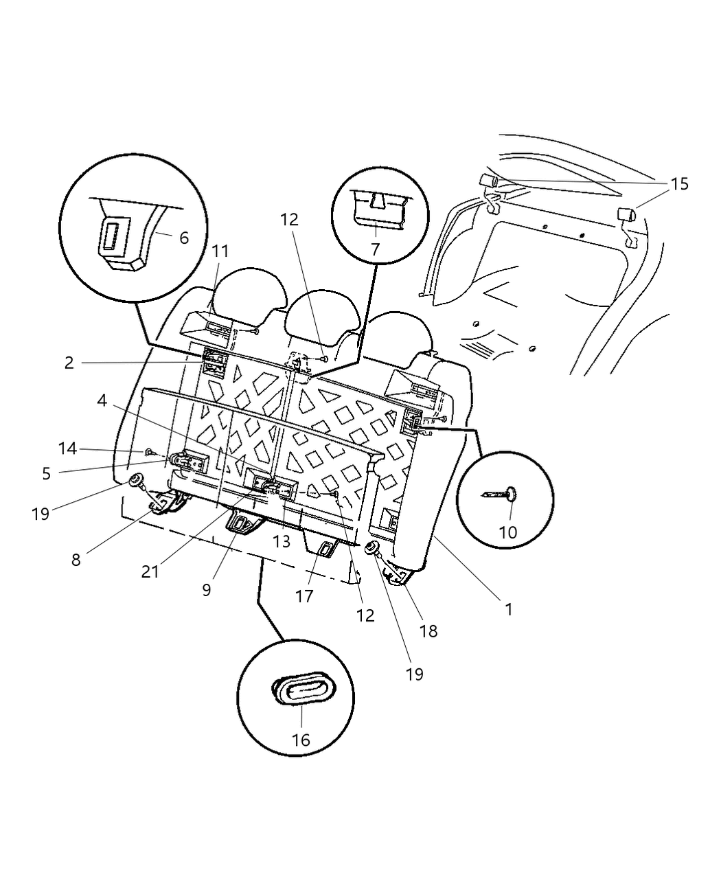 Mopar 5102226AA Cover Collar