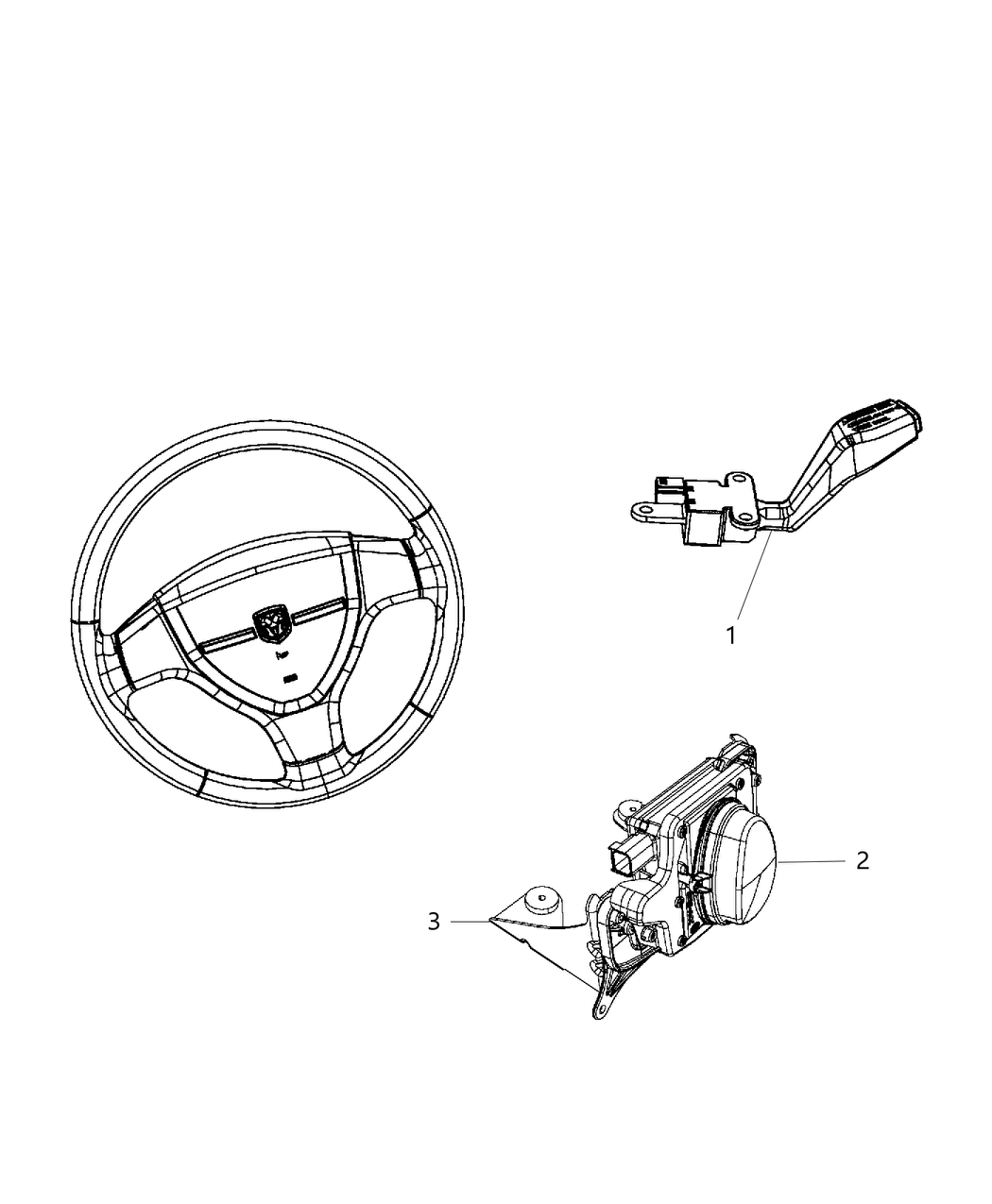 Mopar 56054166AB Bracket Speed Control Servo