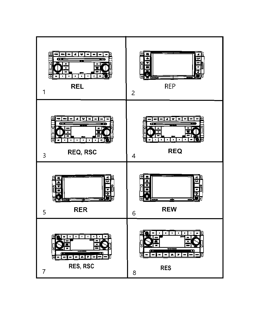 Mopar 68054585AA Knob Radio