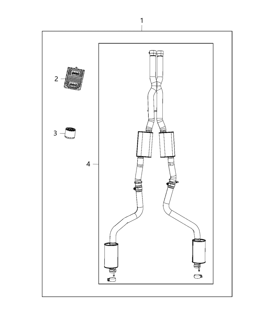 Mopar P5160126 Module Engine Controller