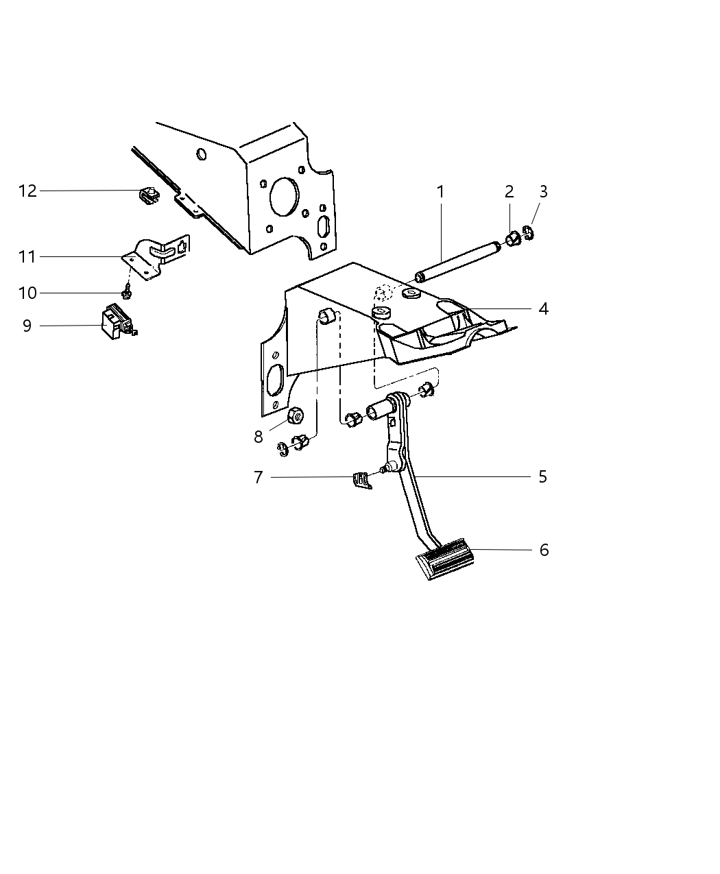 Mopar 55351184AA Bracket Steering Column