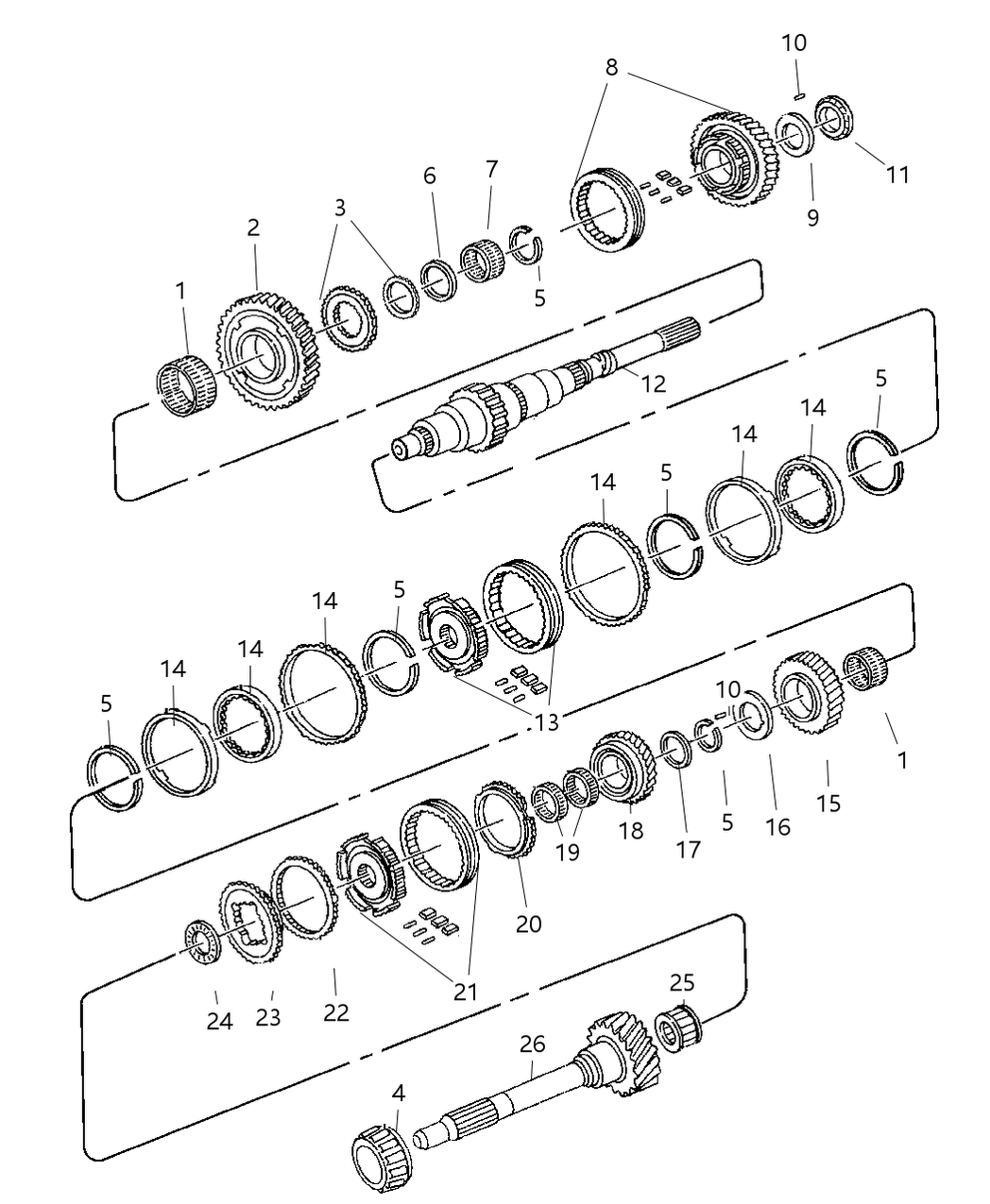 Mopar 4874369 Gear Third