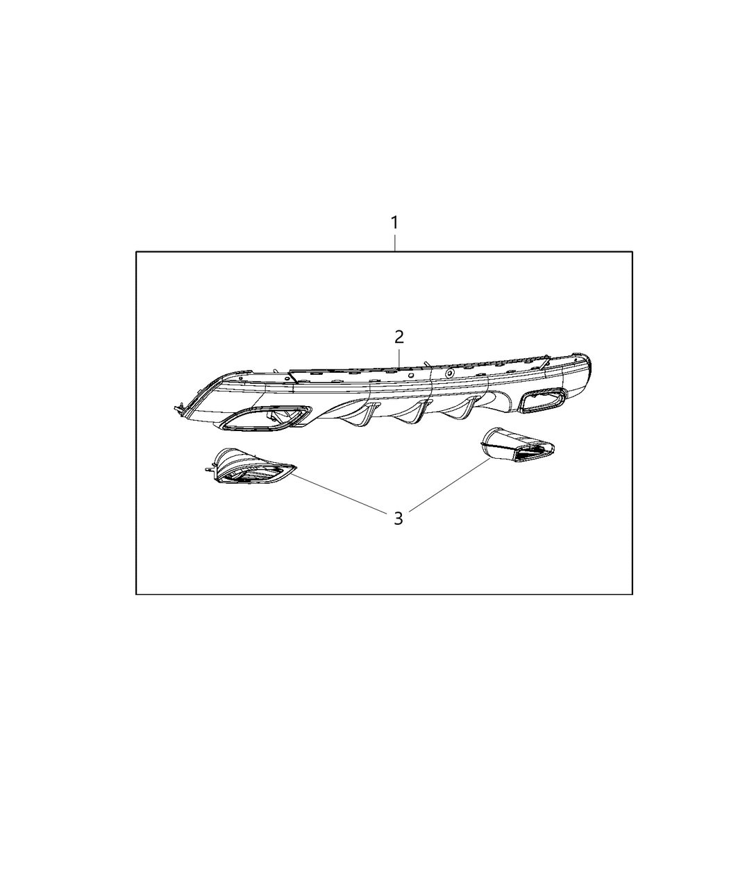 Mopar 68223603AA Bezel Fascia