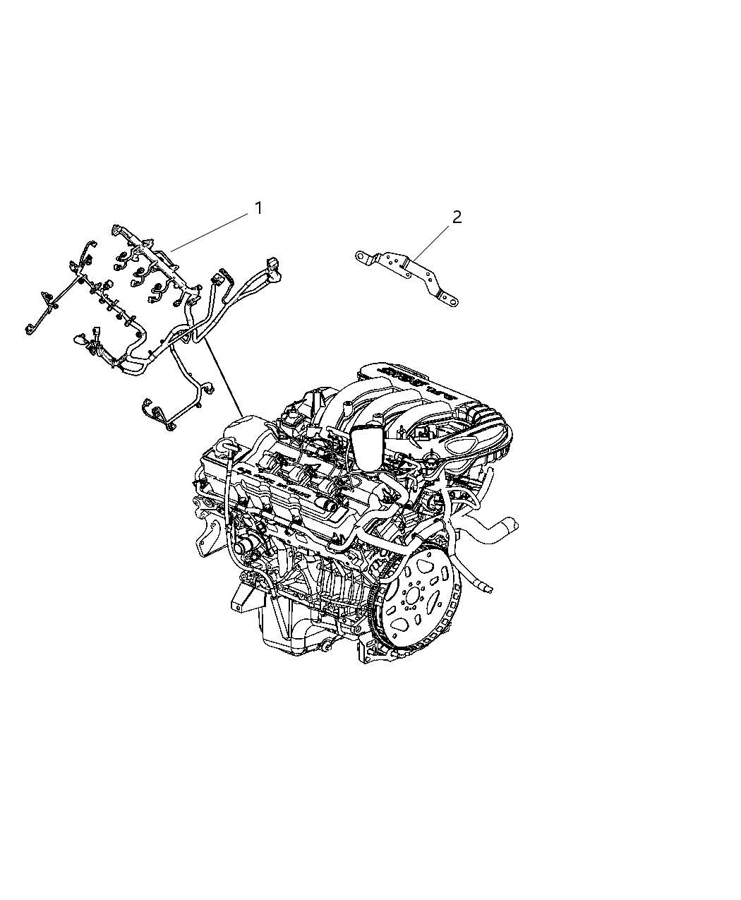 Mopar 4801699AD Wiring Engine