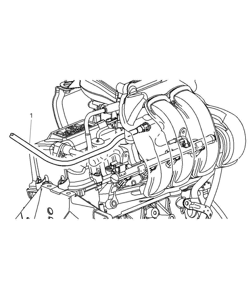 Mopar 5278782AB Tube Fuel Supply