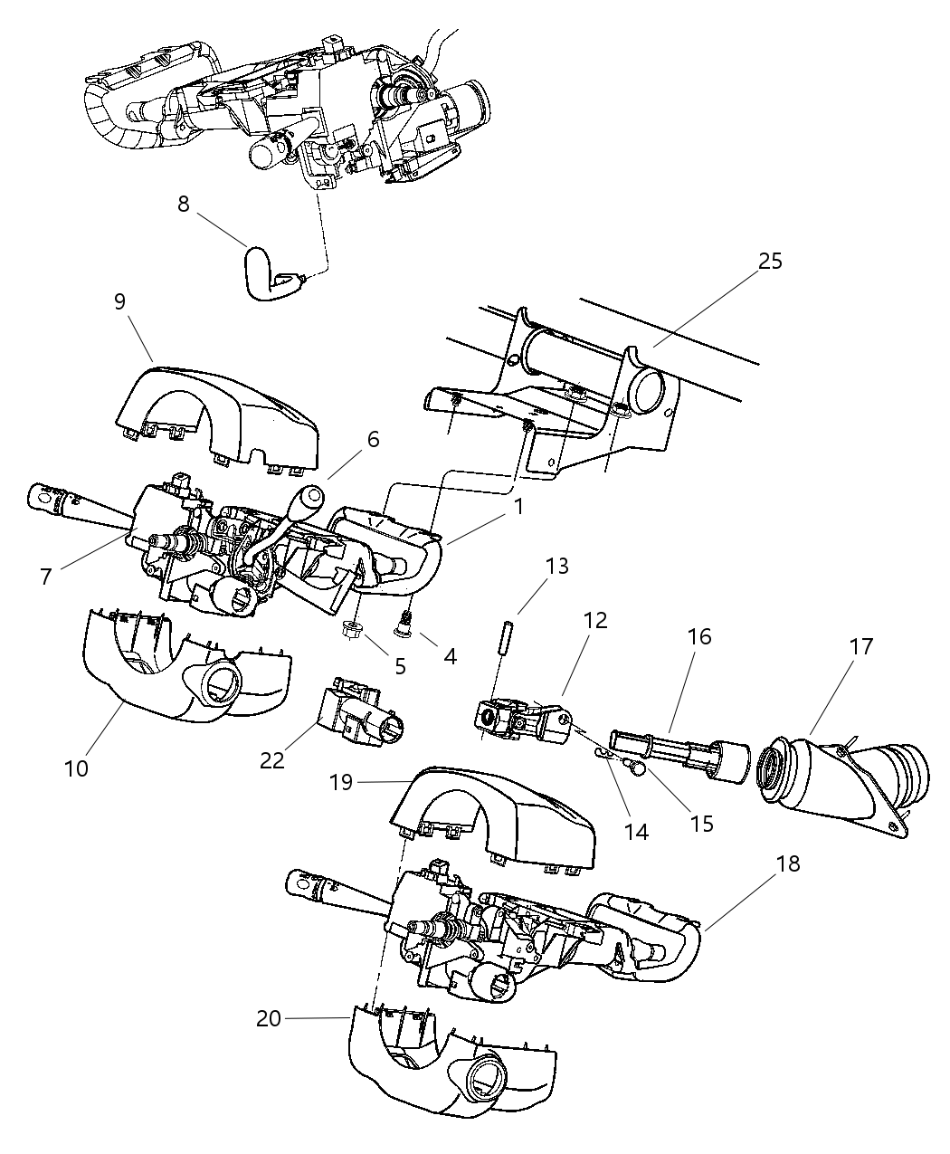 Mopar 4593215BA Cable Gear Selector