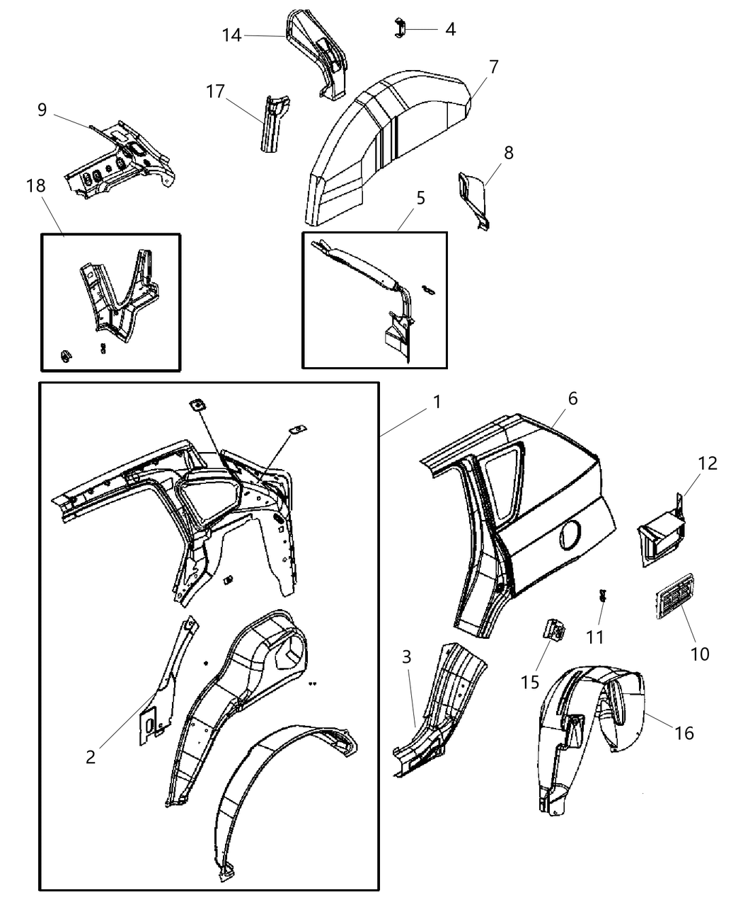 Mopar 4664367AA Stuffer