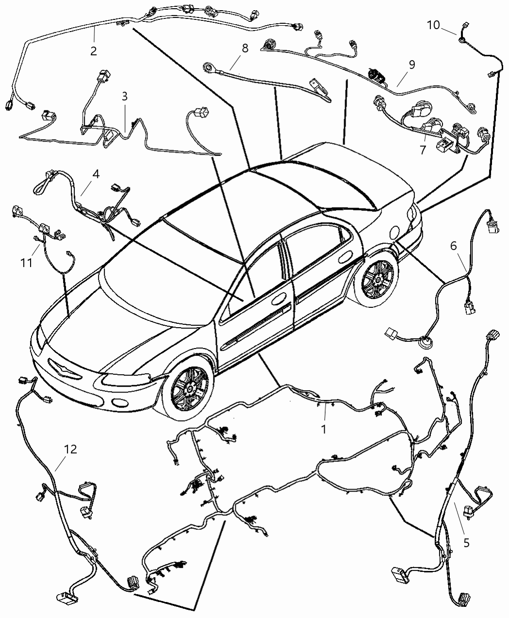 Mopar 4795477AD Wiring Unified Body