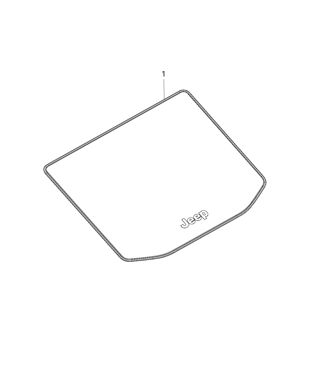 Mopar 5SE95LC5AA Mat Cargo