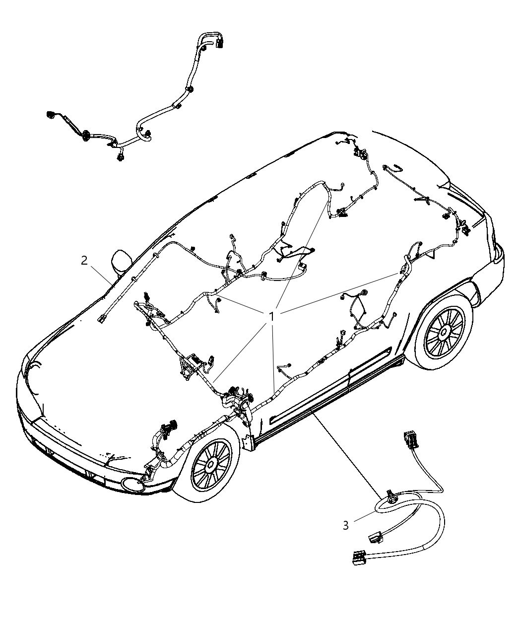 Mopar 68056010AB Wiring Unified Body