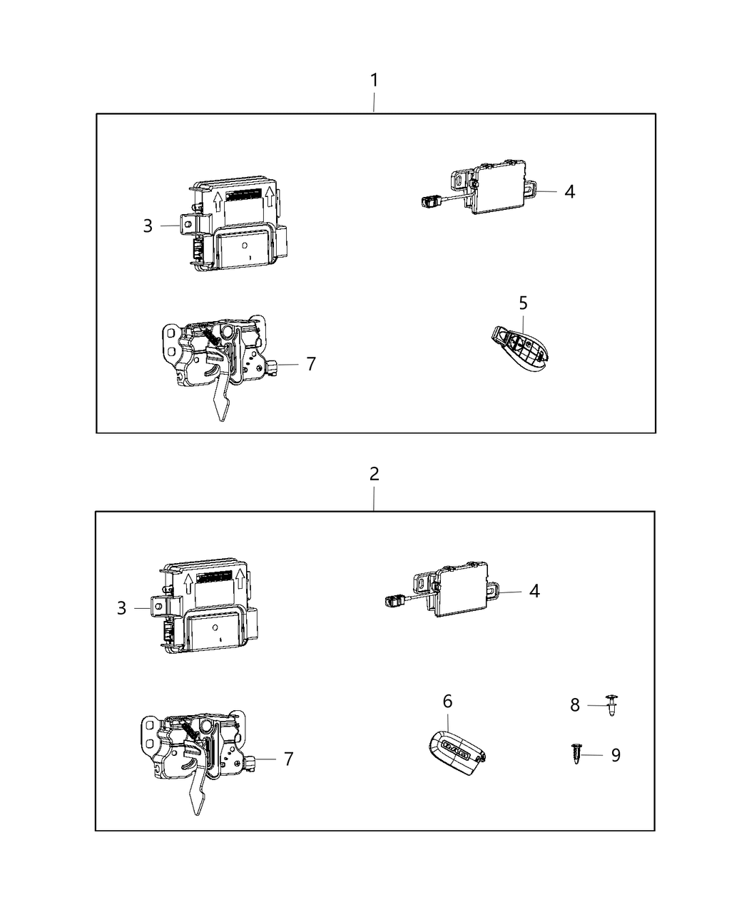 Mopar 82214244 Remote Start Complete