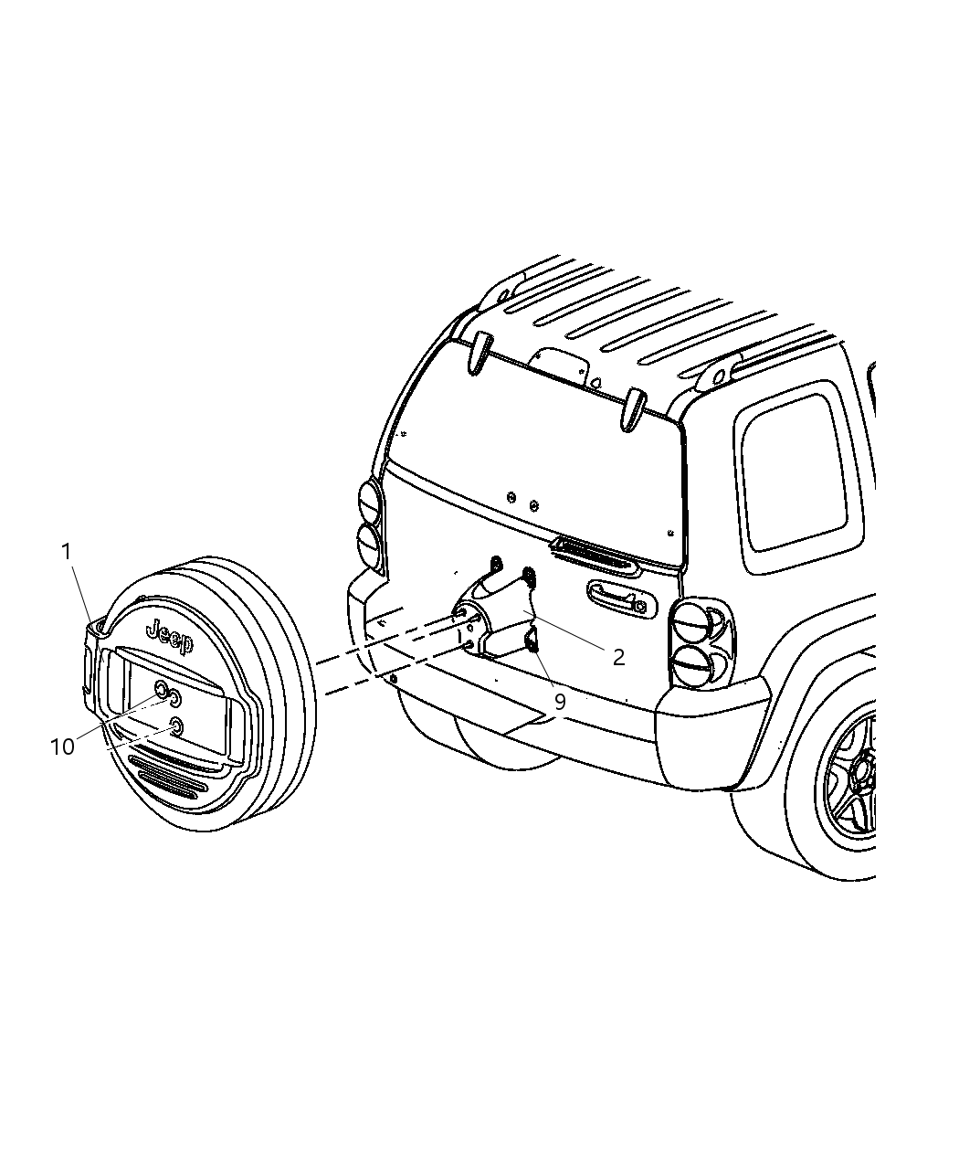 Mopar 5GL67PAKAF Wheel Aluminum