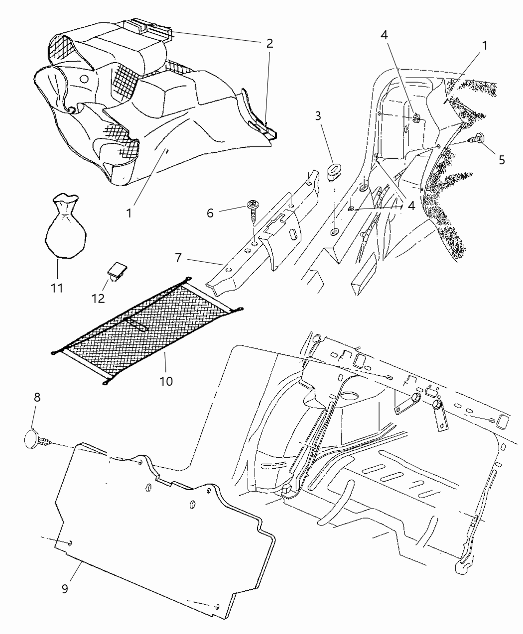 Mopar JX00RC8 Trim Panel