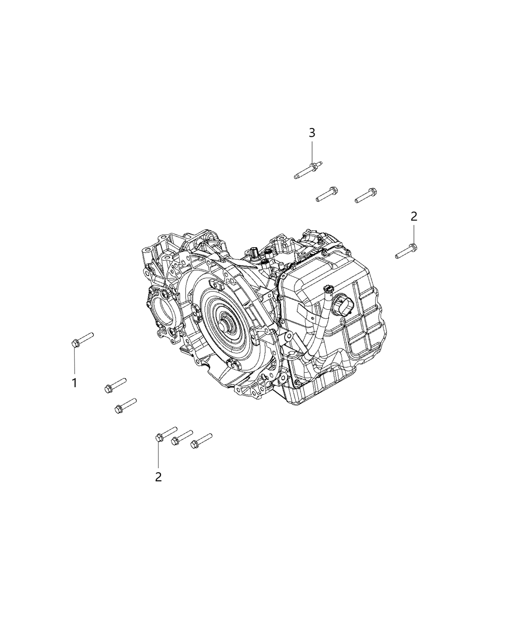 Mopar 6510718AA Stud Double Ended M10X1.25X86.63
