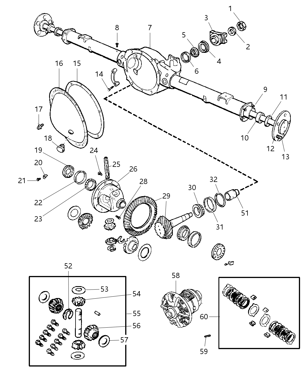 Mopar 5170327AA Housing Axle