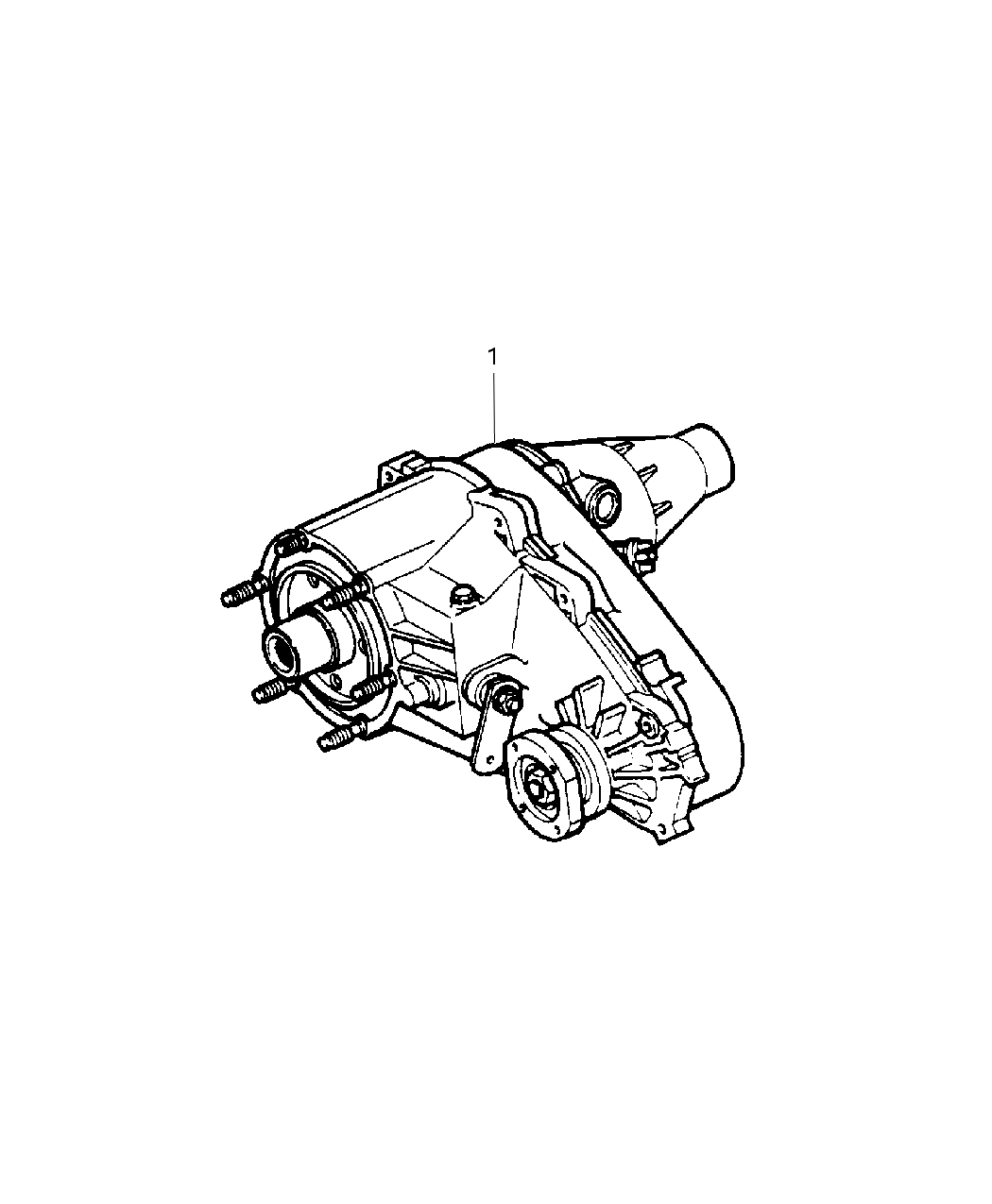 Mopar R2099310 Transfer Case Assembly, Model Npg 231