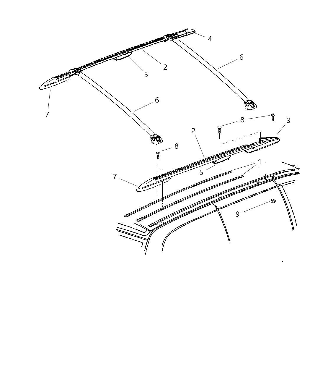 Mopar 5018688AB Rub Strip