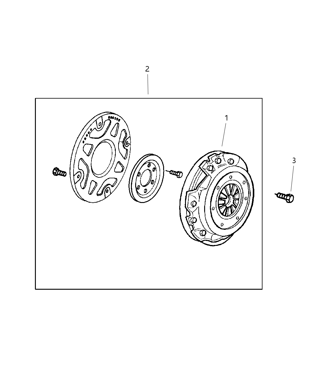 Mopar V9900095 Clutch Assembly, W/Disc, Modular (Complete)