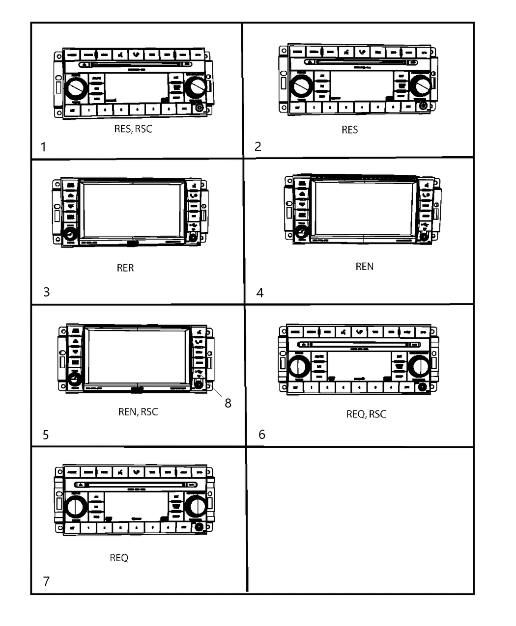 Mopar 68085976AA Cover Radio