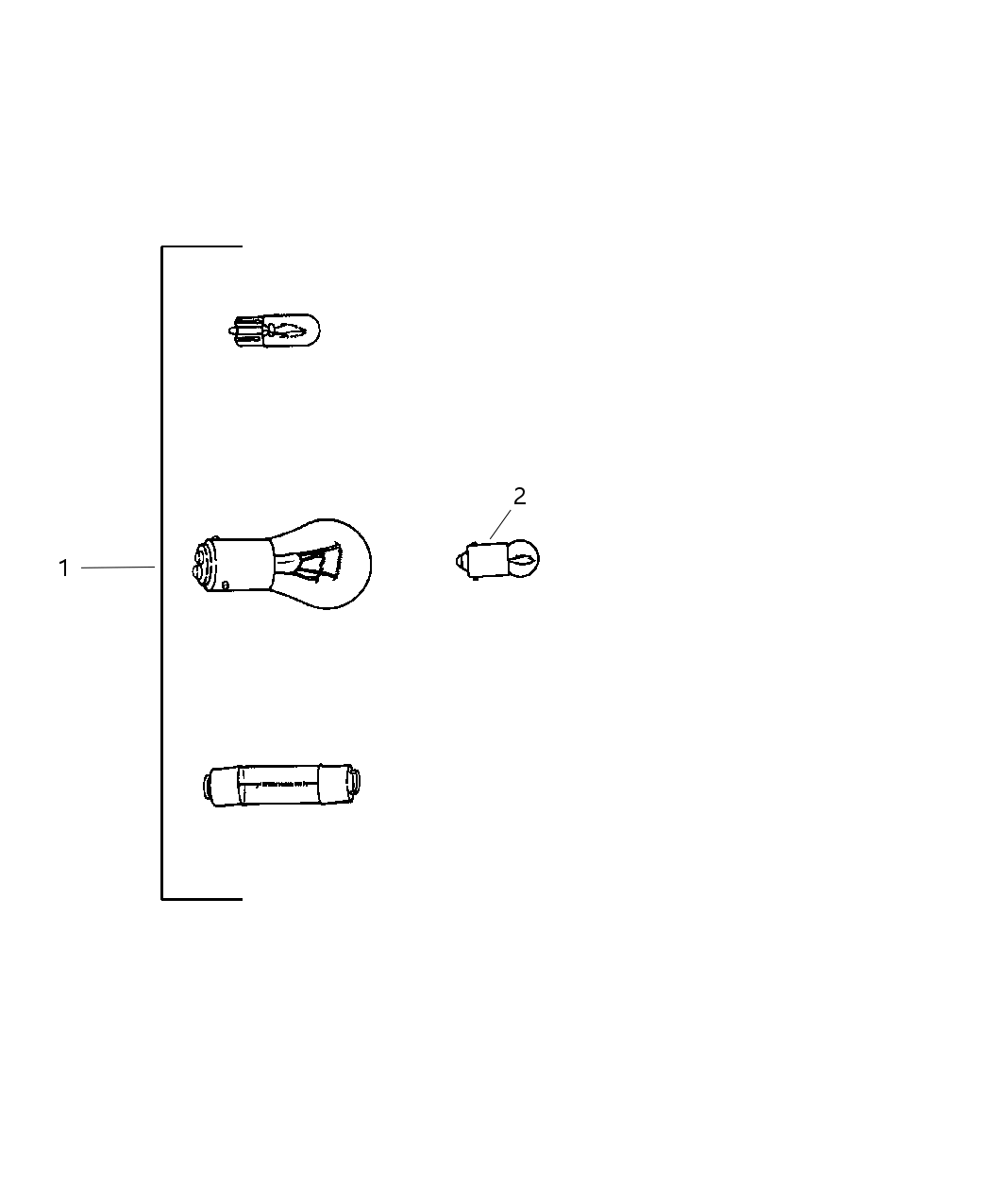 Mopar 5015732AA Bulb And Socket Indicator Lamp