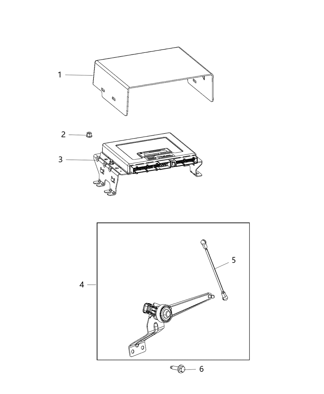 Mopar 68145962AC Module Air Suspension