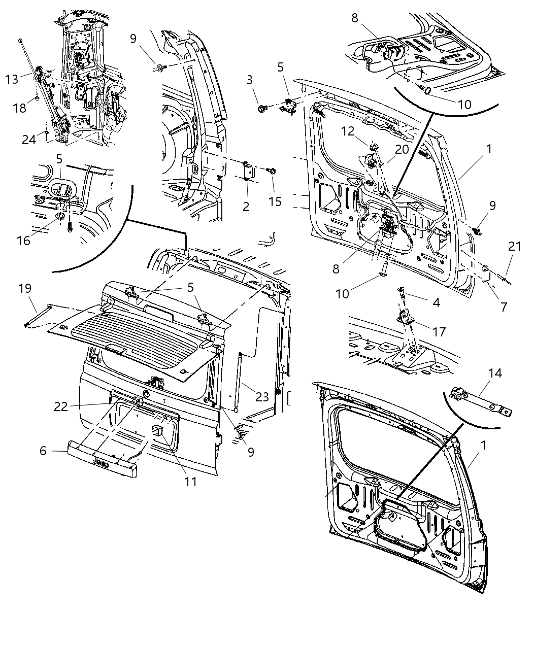 Mopar 55369788AC Motor