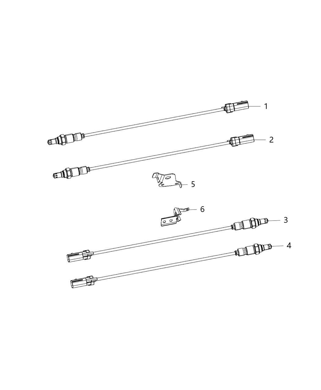 Mopar 68164535AA Bracket Oxygen Sensor
