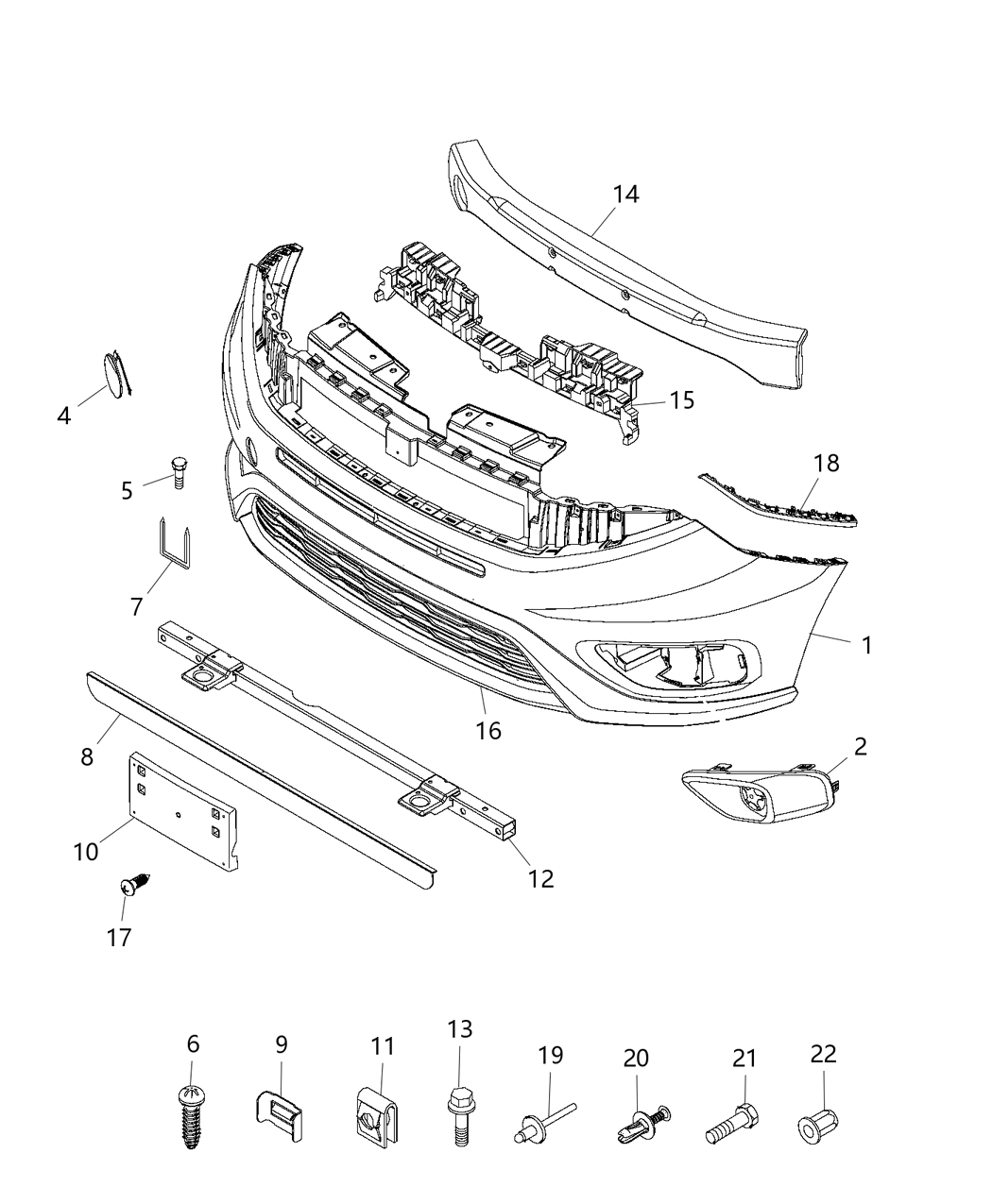 Mopar 68219305AA Clip Retainer
