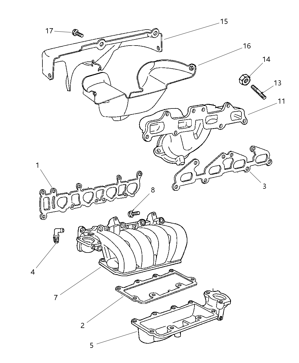 Mopar 4667495 Heat Shield, Lower