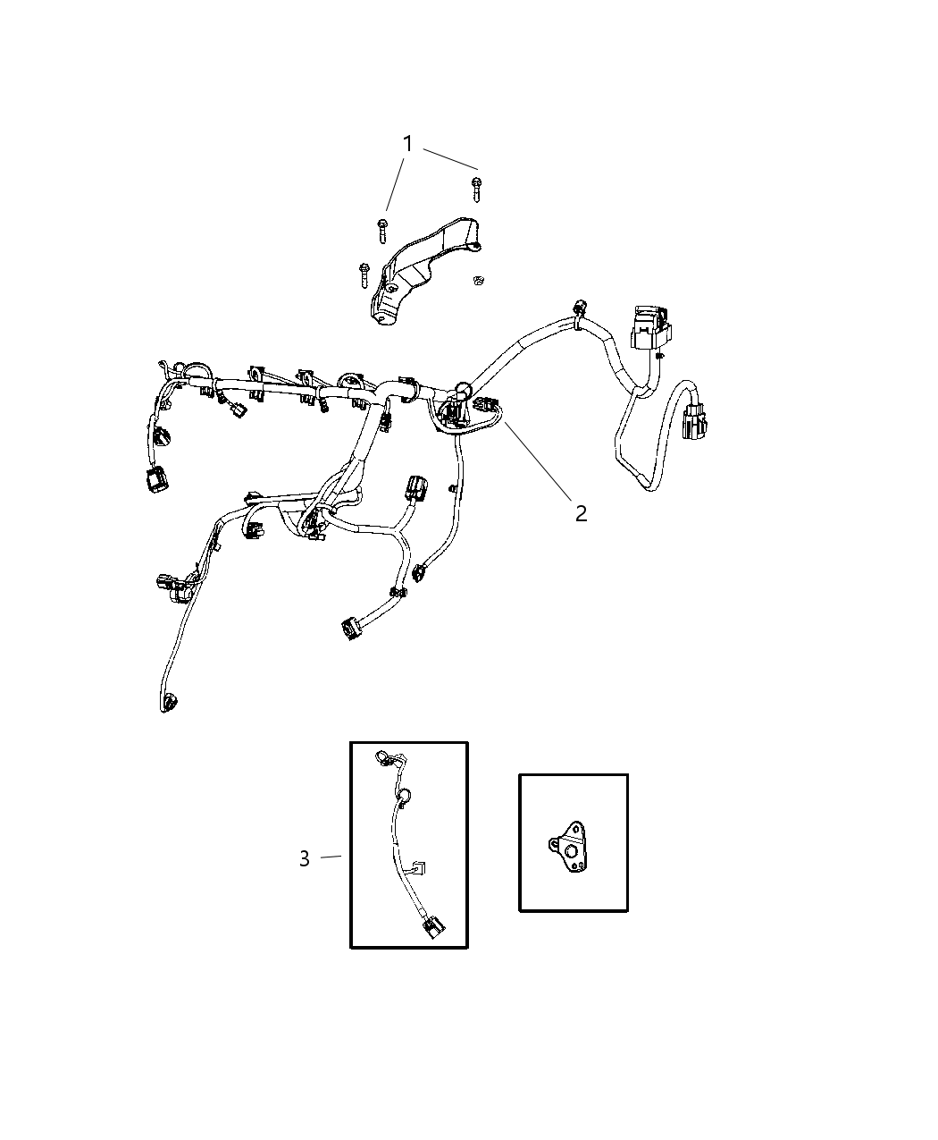 Mopar 4801631AB Wiring Powertrain