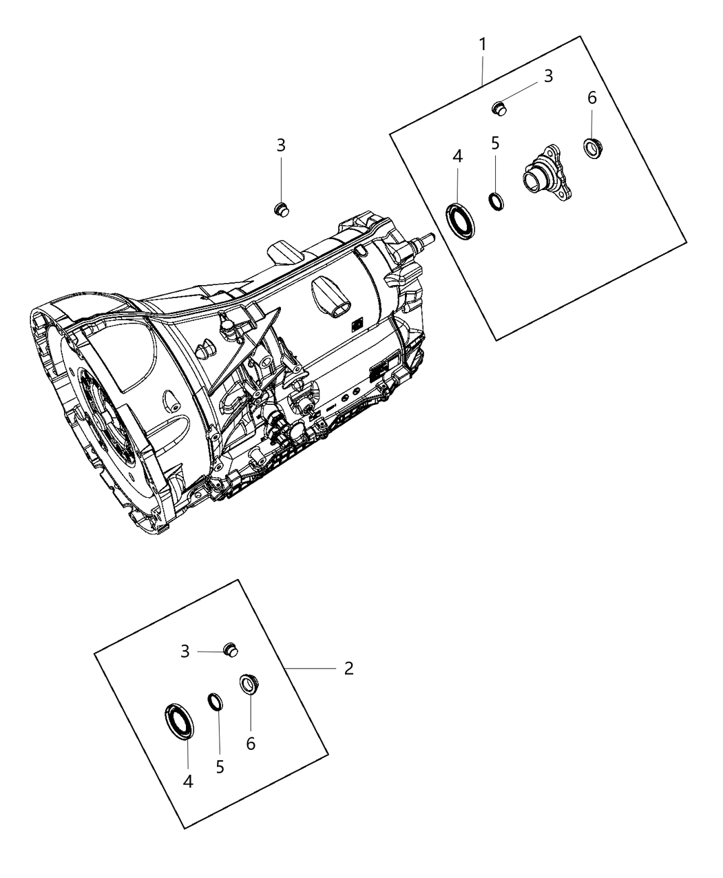 Mopar 68225365AA Flange Output