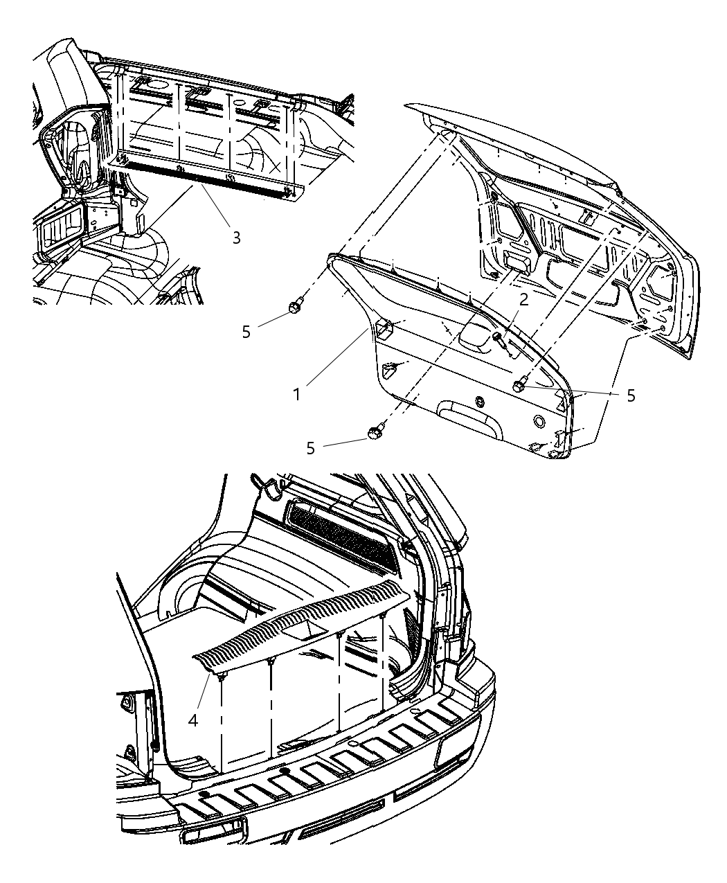 Mopar 68054298AA Clip X - Master Tree
