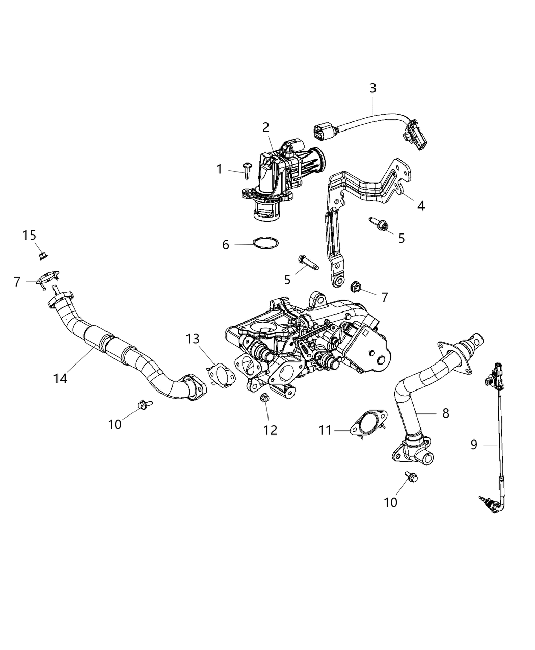 Mopar 68418086AA Wiring Jumper Electrovalve