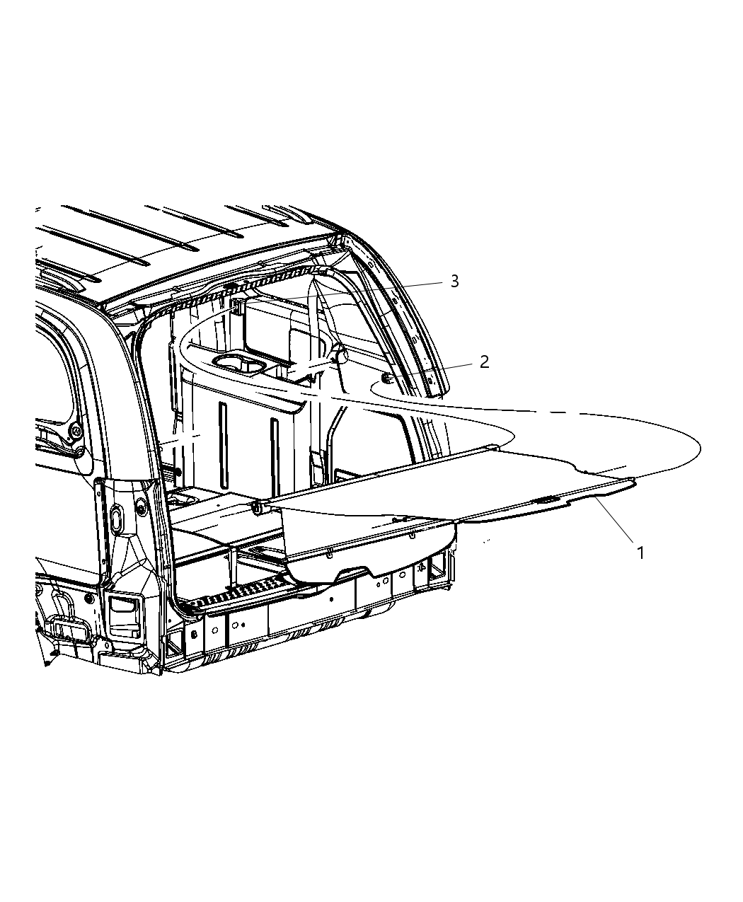 Mopar 1AR85BD1AC Bezel Tonneau Cover