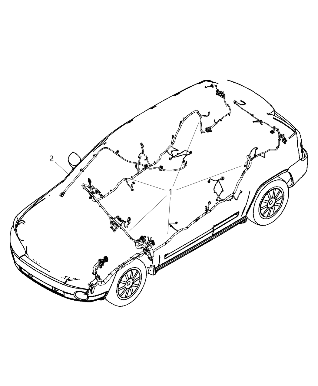 Mopar 4795780AB Wiring Unified Body