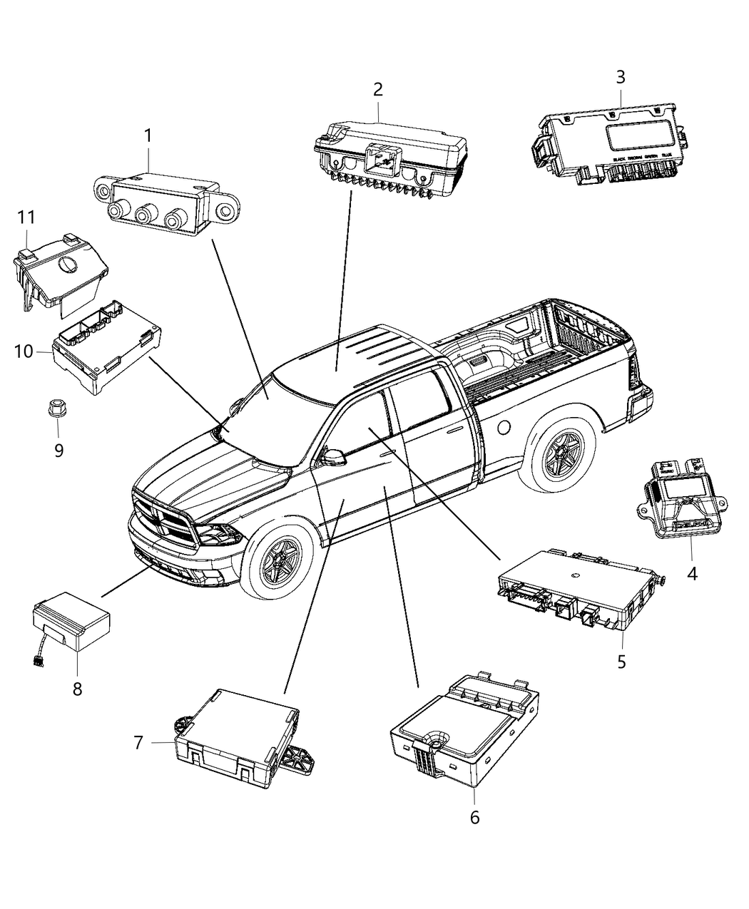 Mopar 5026618AD Module Memory Seat And Mirror Control