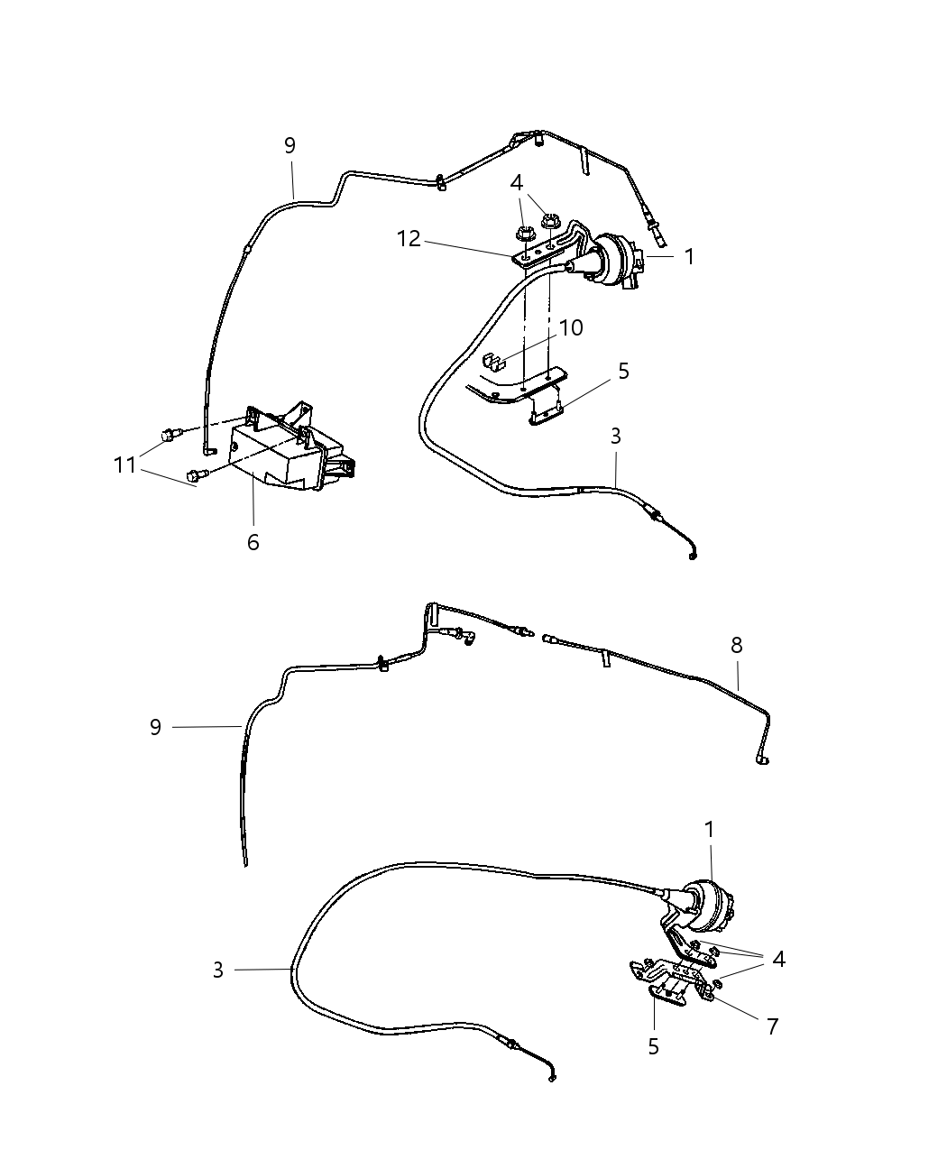 Mopar 4669793AC Cable Speed Control
