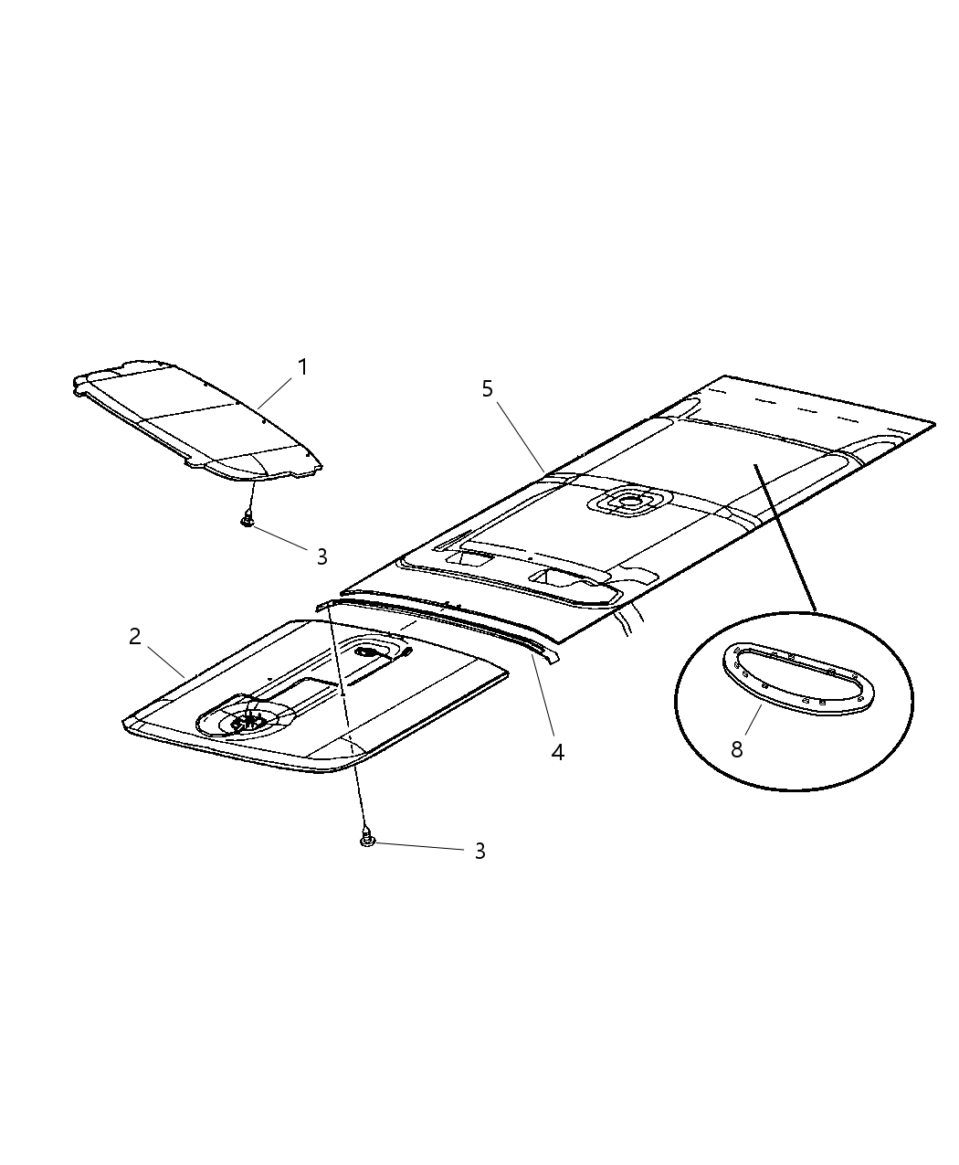Mopar 55350816AA Pin Push