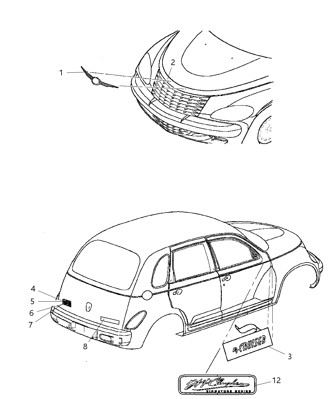 Mopar 5152107AB Nameplate Street Cruiser Series