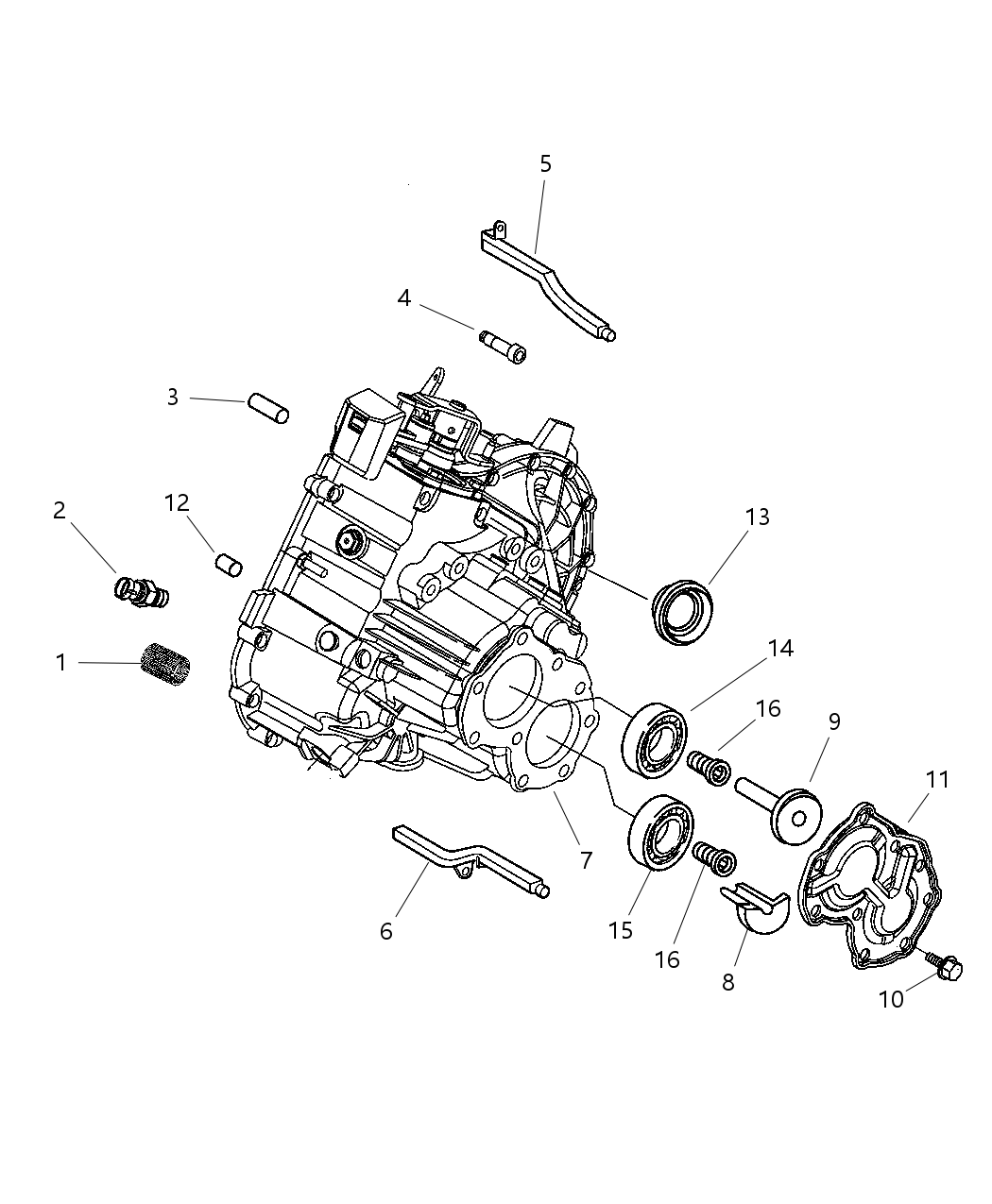 Mopar 5175781AA Case Transaxle