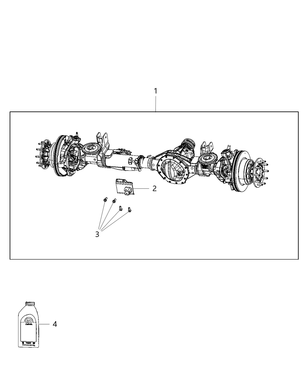 Mopar 68457002AA Bracket Damper
