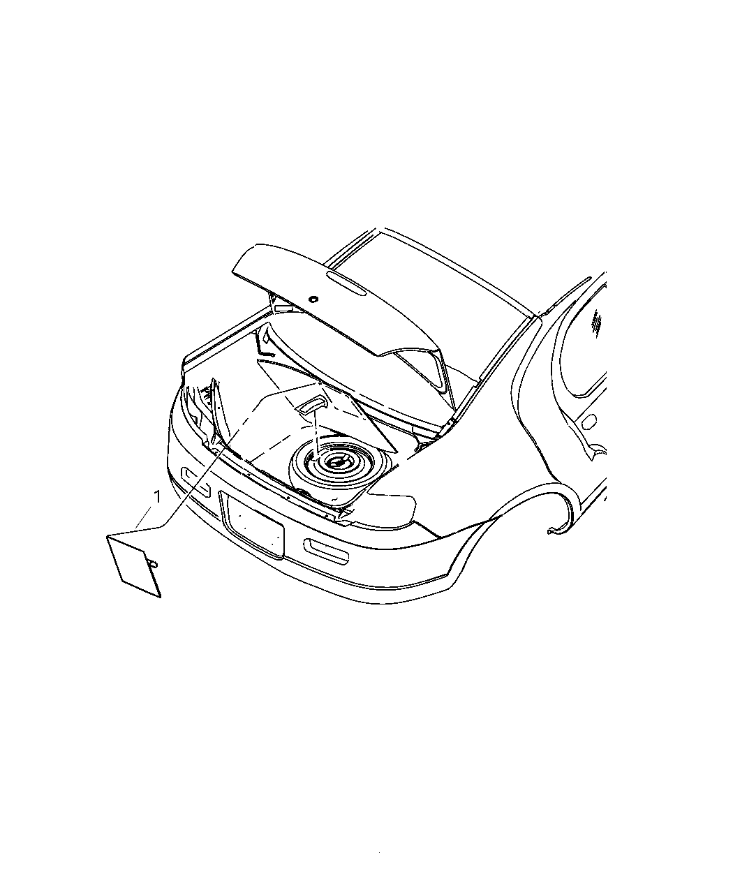 Mopar 4472491AC Label Tire Storage