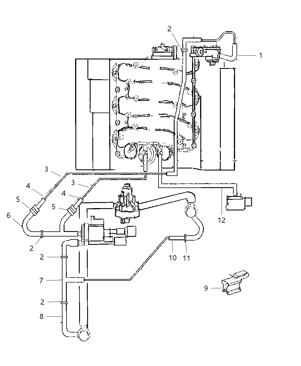 Mopar 5117460AA Hose Hose