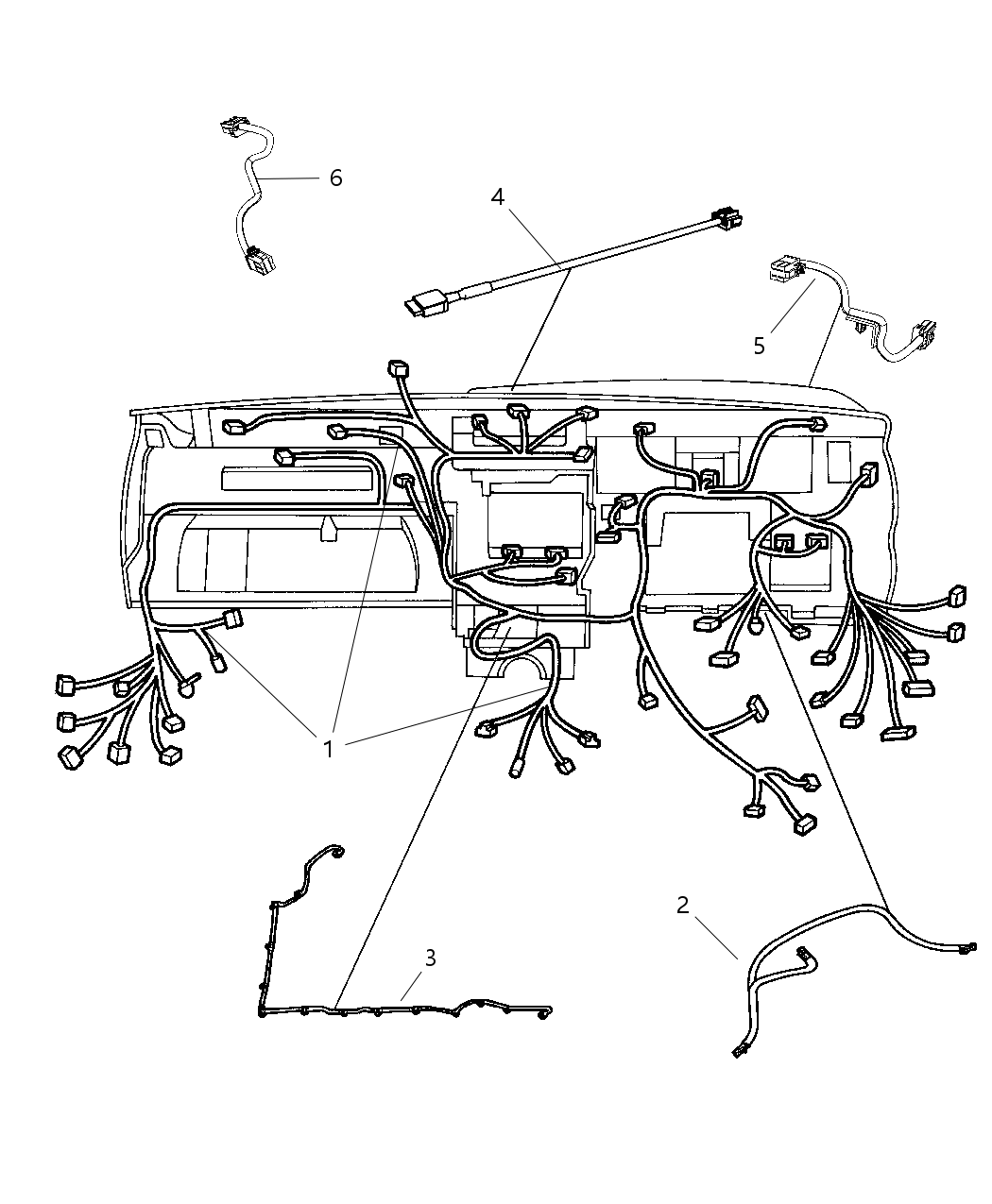 Mopar 68079155AC Wiring Hands Free Communication