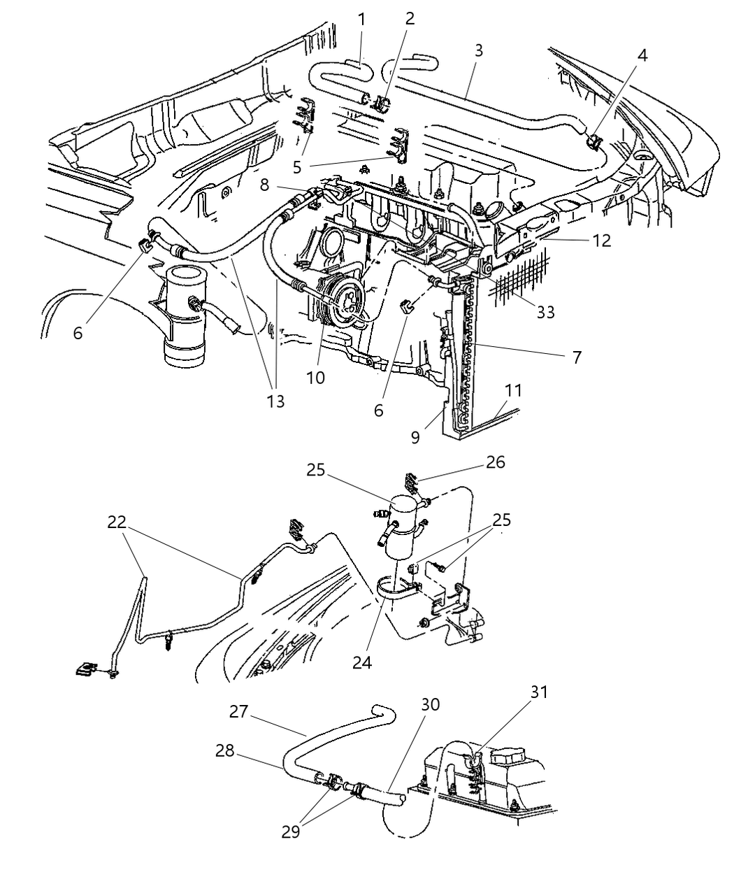 Mopar 55036603AC Line A/C Suction & Discharge