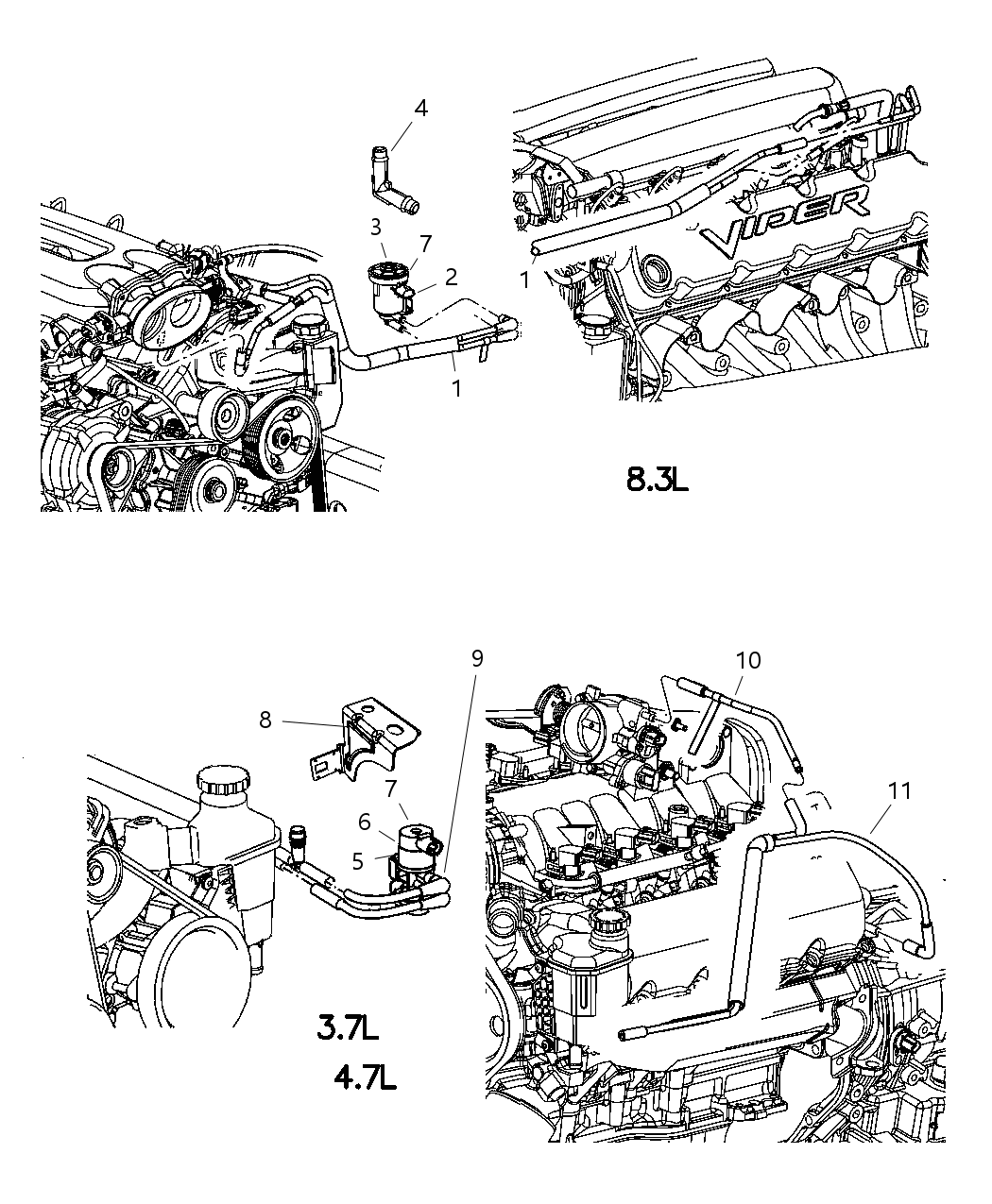 Mopar 52121071AB Bracket Solenoid